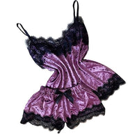 Sexy Lingerie Set Velvet Sleepwear