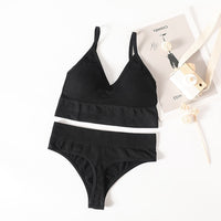Push Up Sports Bra Set