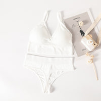 Push Up Sports Bra Set
