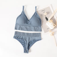 Push Up Sports Bra Set