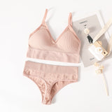 Push Up Sports Bra Set