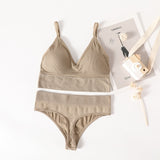 Push Up Sports Bra Set