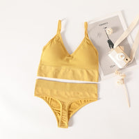 Push Up Sports Bra Set