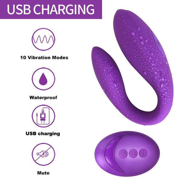 Couples G Spot Stimulator Double Vibrators