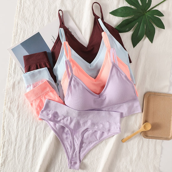 Women Bra Panties Set