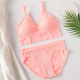 Women Bra Panties Set