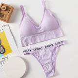 Women Bra Panties Set