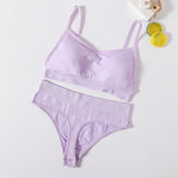 Push Up Sports Bra Set
