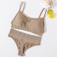 Push Up Sports Bra Set