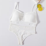Push Up Sports Bra Set