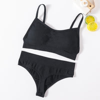 Push Up Sports Bra Set