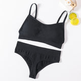 Push Up Sports Bra Set